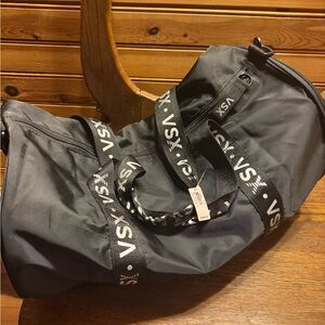Victoria's Secret VSA Black Duffel Bag